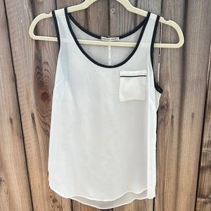 Sheer Cream Tank